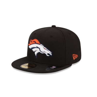 Denver Broncos Gorra | New Era NFL 59fifty Fitted Cap Mexico - Negros